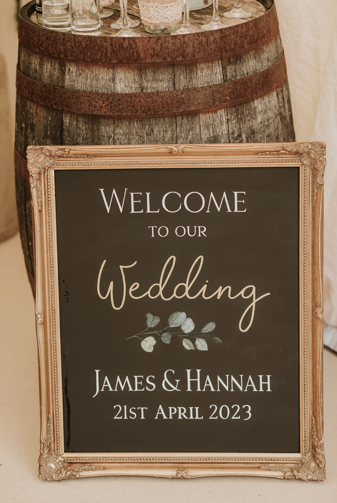 Gilt Framed Blackboards